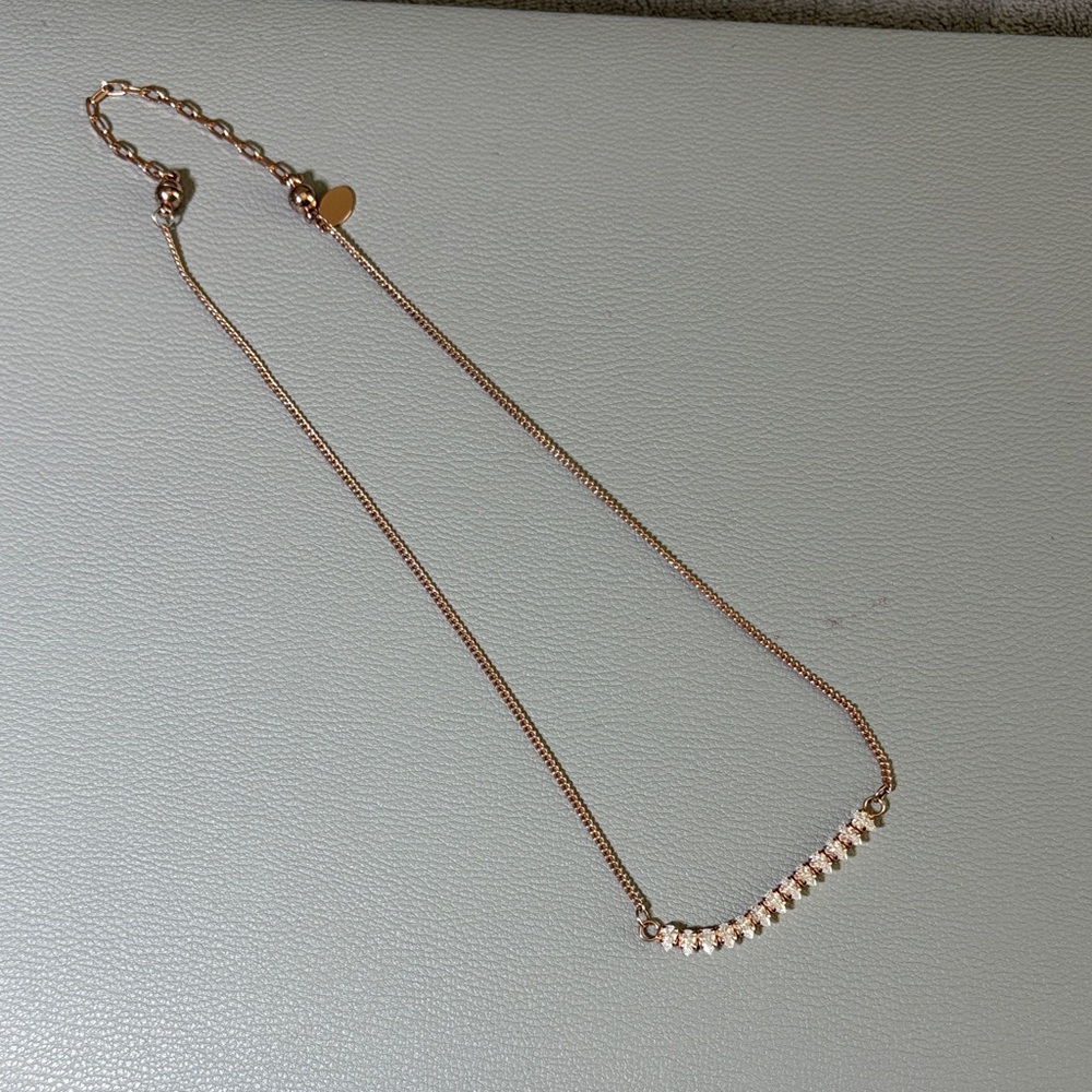 Alexa Rae Rose Gold Necklace